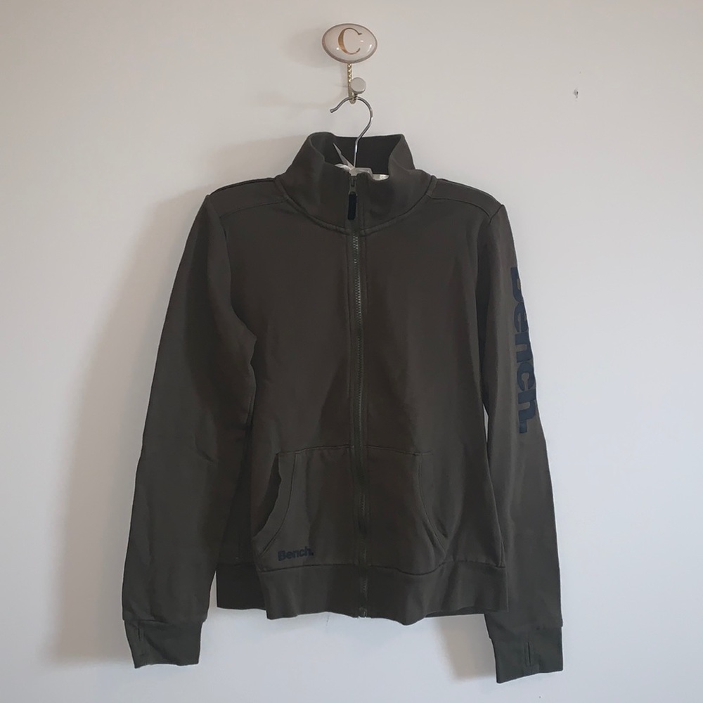 Bench Zip-Up Mock Neck Sweater